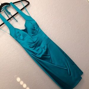 Cache Body Con Dress Sexy Electric Blue
